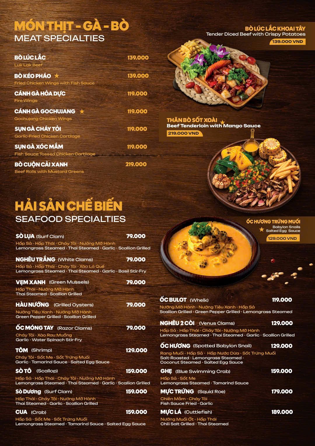 Menu trang 4